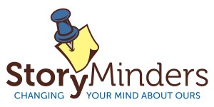 StoryMinders logo The StoryMinders logo with the tagline "Changing your mind about ours"