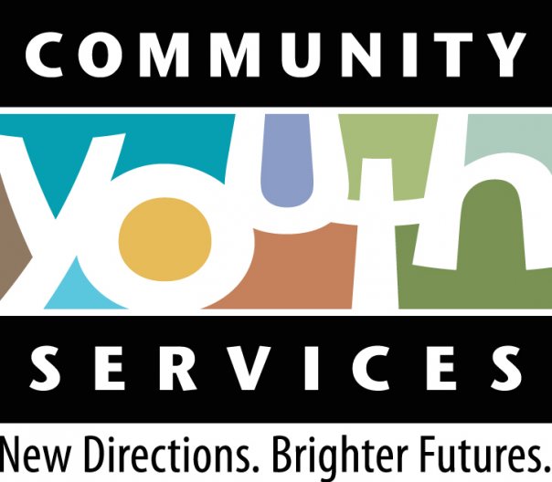 Community Youth Services logo: New Directions. Brighter Futures.